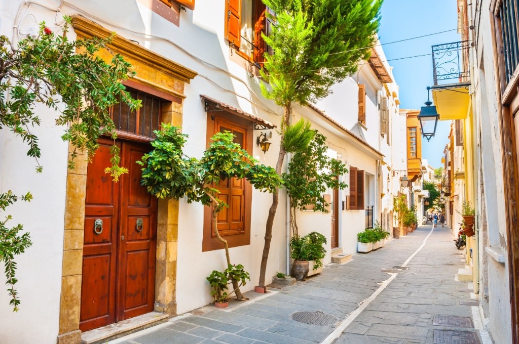The Blue Doors of Rethymno