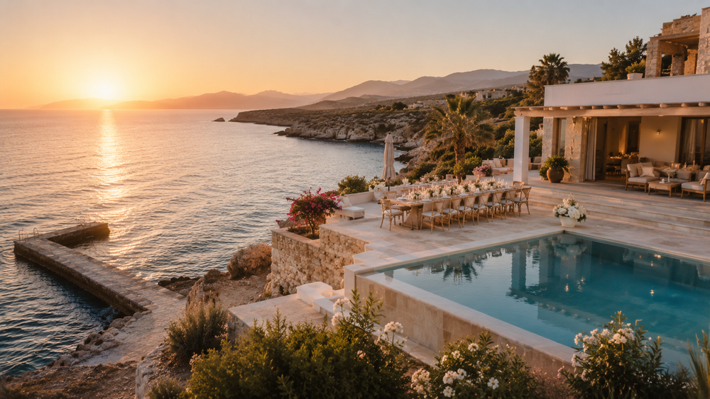 Villa Lady Sea private estate in Crete